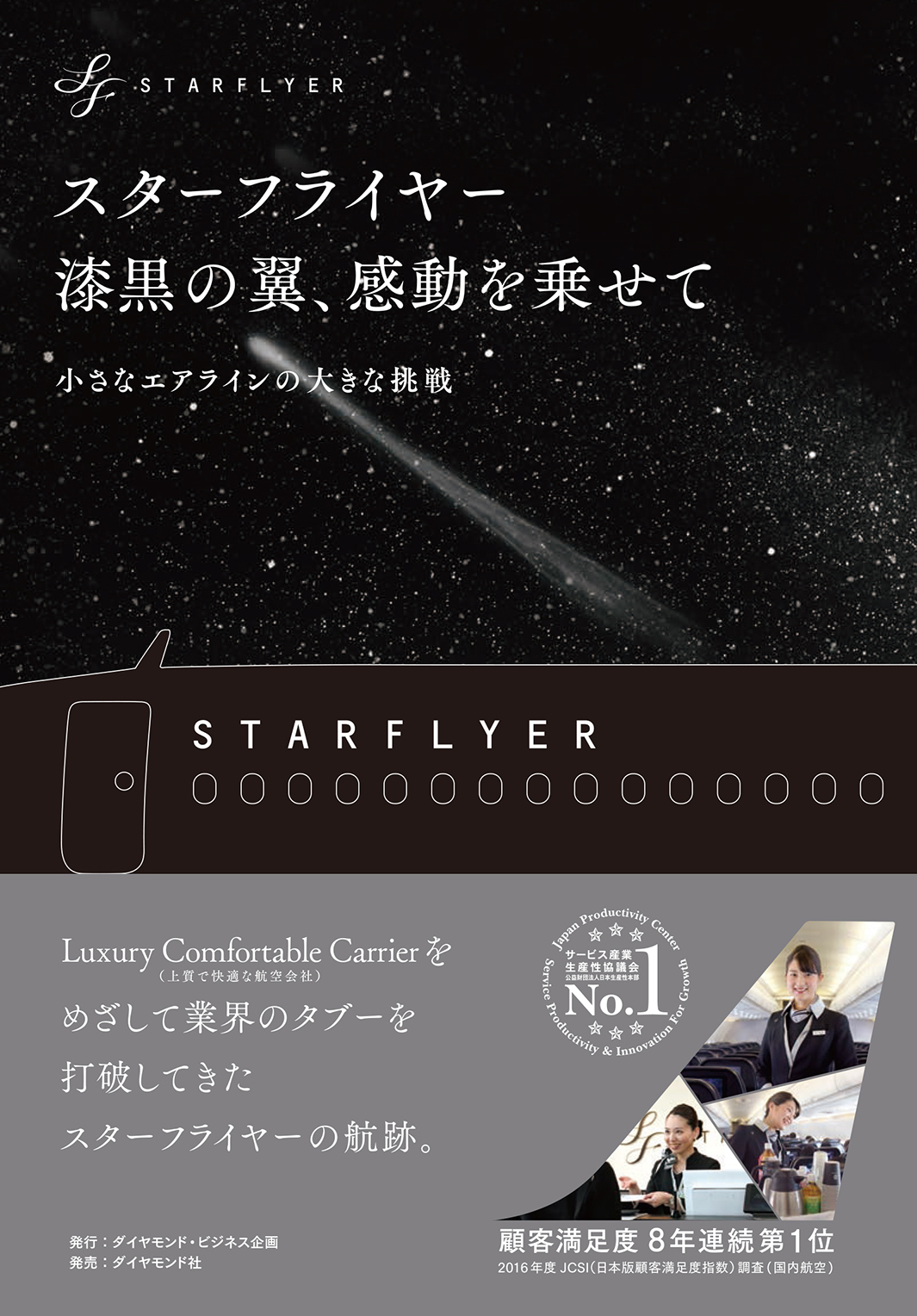スターフライヤー　漆黒の翼、感動を乗せて